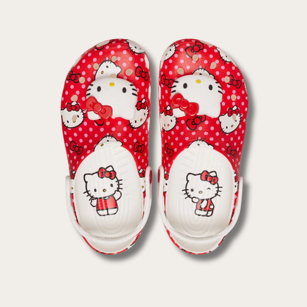 Clog - Hello Kitty Red