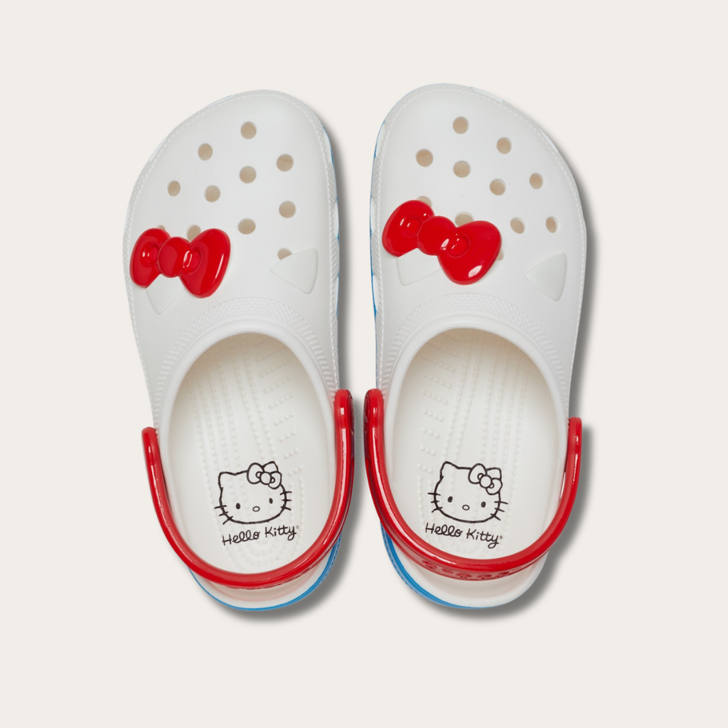 Clog - Hello Kitty White